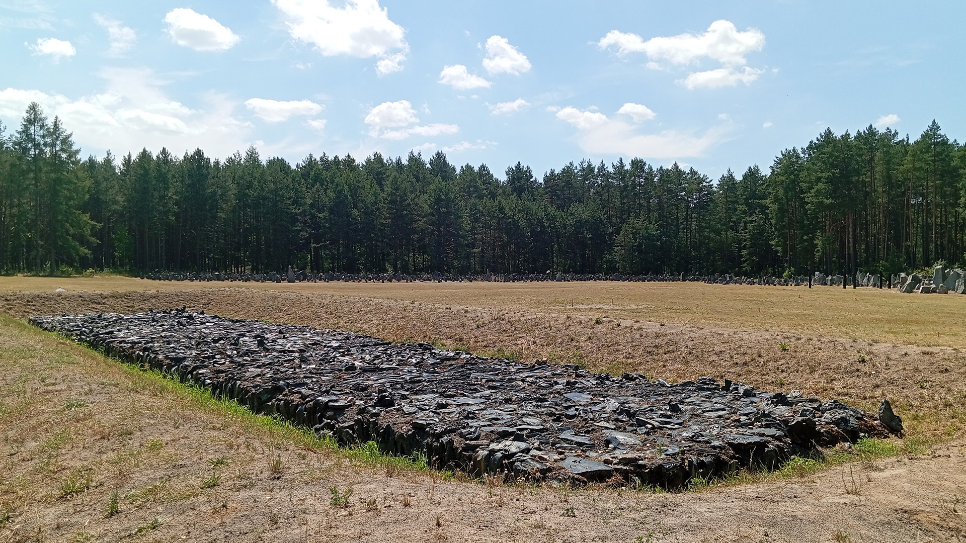 Na zdjęciu Miejsce Pamięci na terenie Obozu Zagłady w Treblince