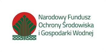 Logo i napis Narodowy Fundusz Ochrony Środowiska i Gospodarki Wodnej