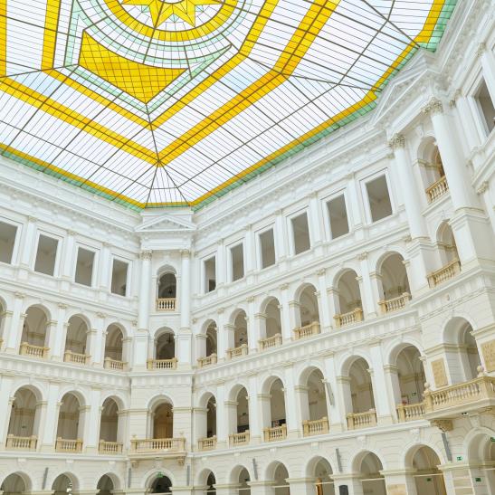 Duża Aula z fragmentem świetlika