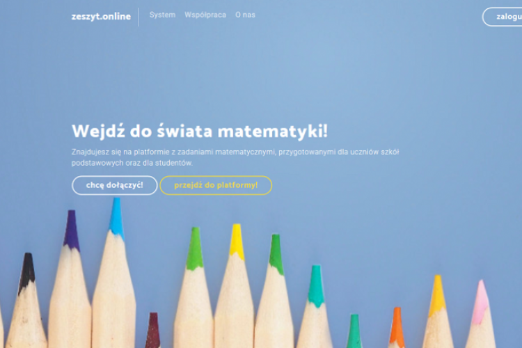 Kredki i informacja o projekcie