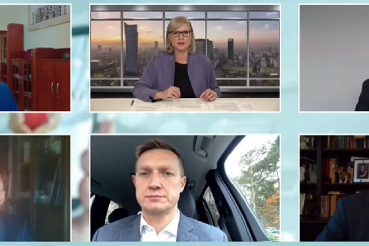 Zdjęcie uczestników debaty