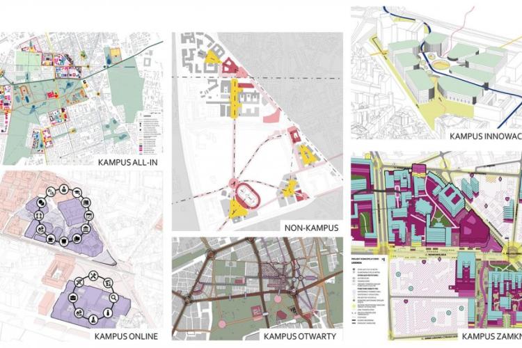 Koncepcje rozwoju kampusu centralnego PW