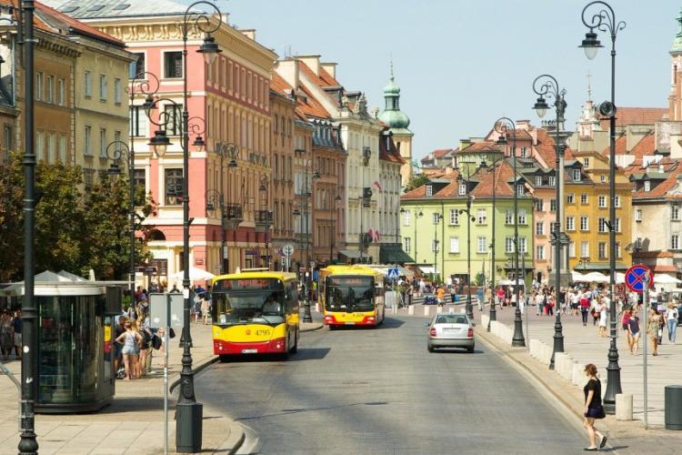 Zdjęcie Starego Miasta w Warszawie