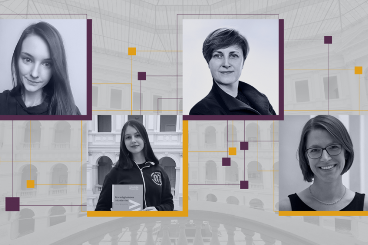 Zdjęcia kobiet związanych z Politechniką Warszawską 