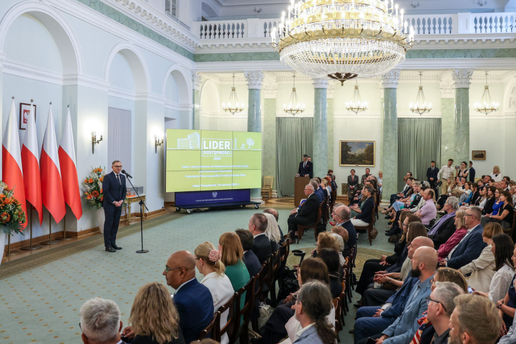 Na zdjęciu: gala wręczenia nagród Prezydenta RP Lider dostępności 2025