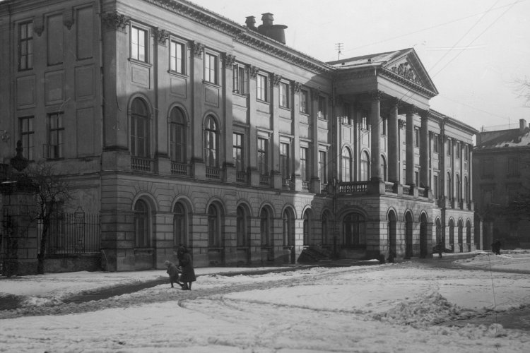 Na zdjęciu Pałac Kazimierzowski w 1928 roku