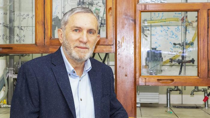 Na zdjęciu prof. Janusz Lewiński 