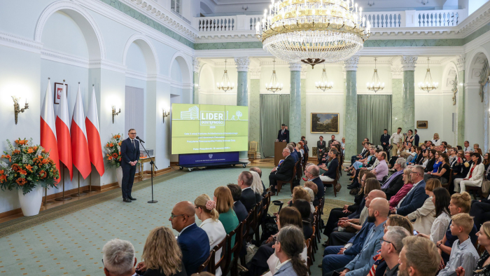 Na zdjęciu: gala wręczenia nagród Prezydenta RP Lider dostępności 2025