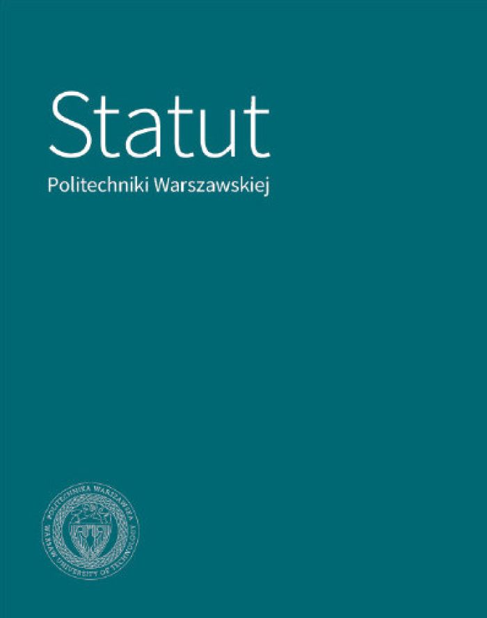 Okładka Statutu PW