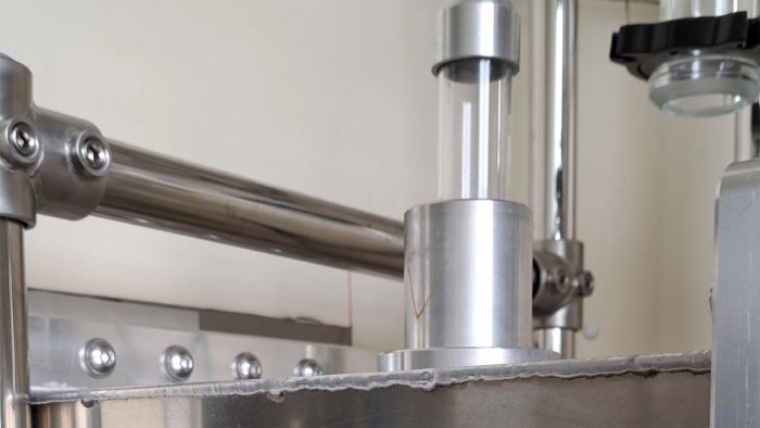 Na zdjęciu fragment instalacji wykorzystywanej w projekcie TITAN