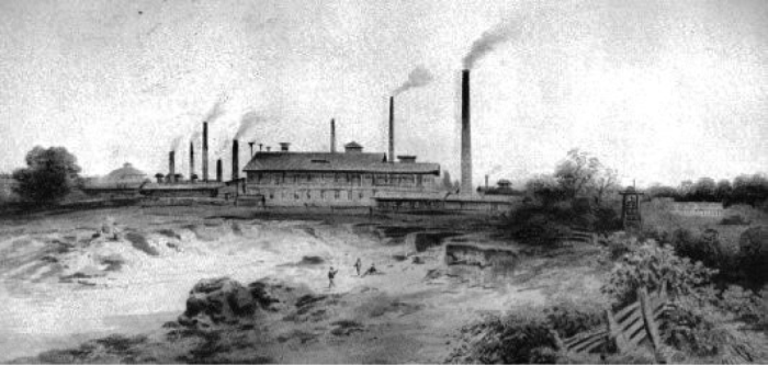 Na zdjęciu Chemische Fabrik Kunheim & Co w Berlinie