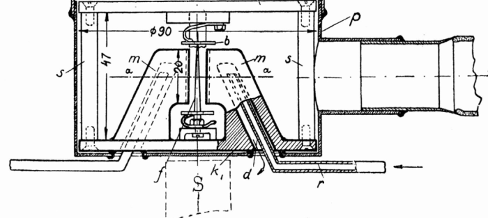 Na grafice schemat lampy magnetronowej
