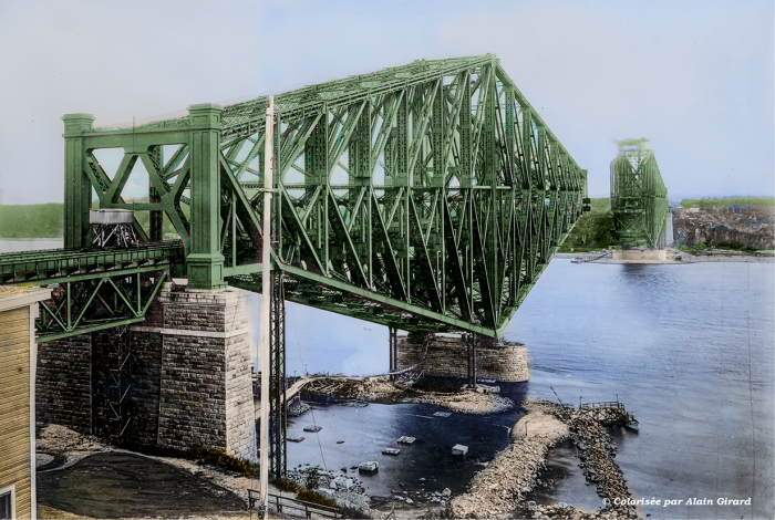 Na zdjęciu most Quebec 