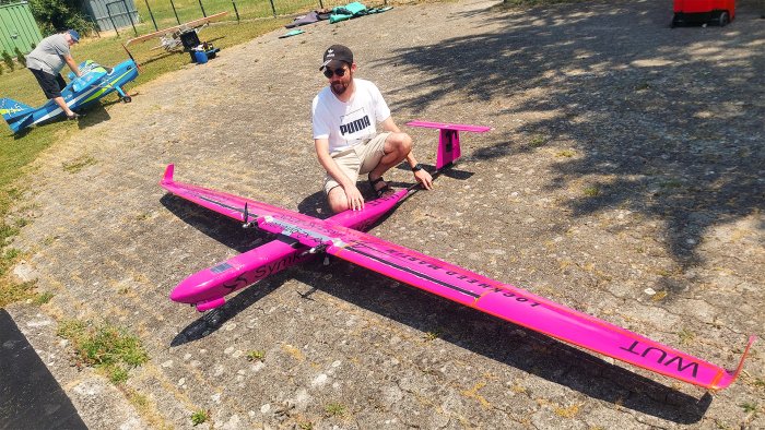 Na zdjęciu: KN SAE AeroDesign podczas Air Cargo Challenge w Stuttgarcie