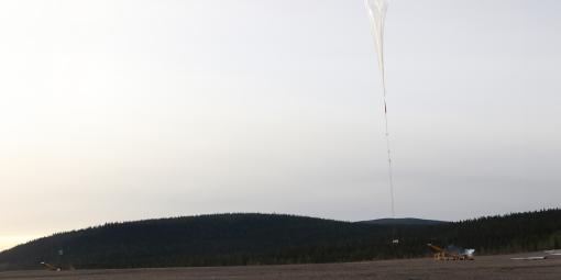 Na zdjęciu start balonu BEXUS 35 z eksperymentem CURiE