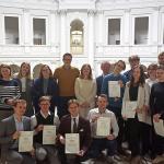 Na zdjęciu laureaci konkursu
