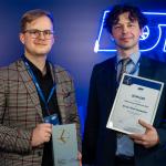Na zdjęciu: Miłosz Sobociński, laureat nagrody PLL LOT