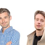 Na zdjęciu: prof. Tomasz Trzciński oraz Michał Bortkiewicz